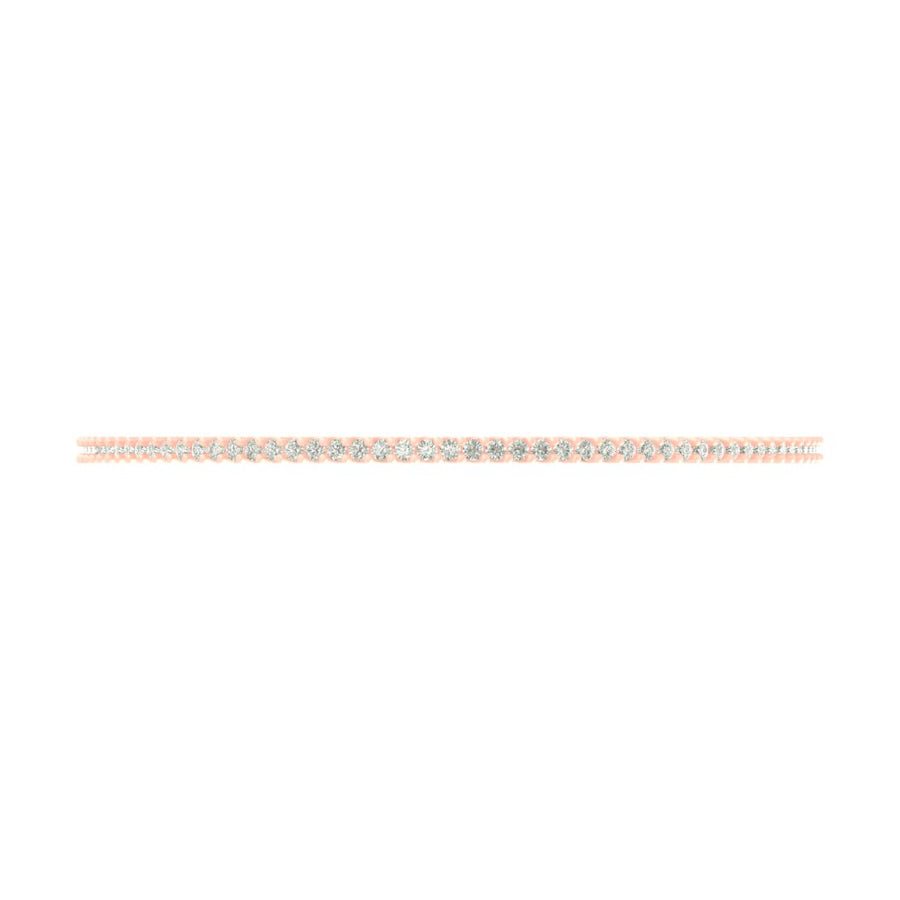 Celeste Full Pave Diamond Eternity Bangle – 2.475 Carats