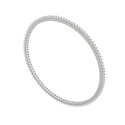 Celeste Full Pave Diamond Eternity Bangle – 2.475 Carats