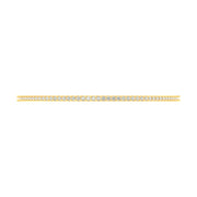 Celeste Full Pave Diamond Eternity Bangle – 2.475 Carats