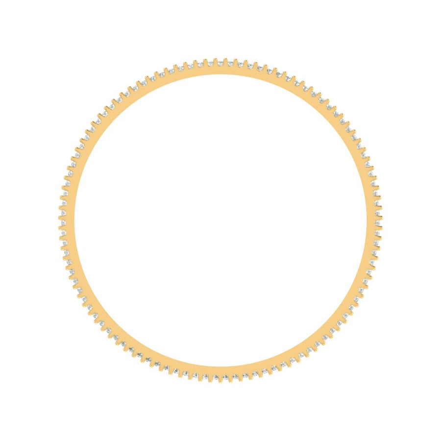 Celeste Full Pave Diamond Eternity Bangle – 2.475 Carats