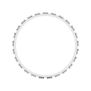 Florence Floral Diamond Cut-Out Bangle – 2.975 Carats