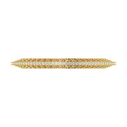 Aurora Geometric Diamond Cuff Fashion Bangle – 4.68 Carats