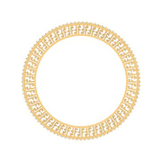Aurora Geometric Diamond Cuff Fashion Bangle – 4.68 Carats