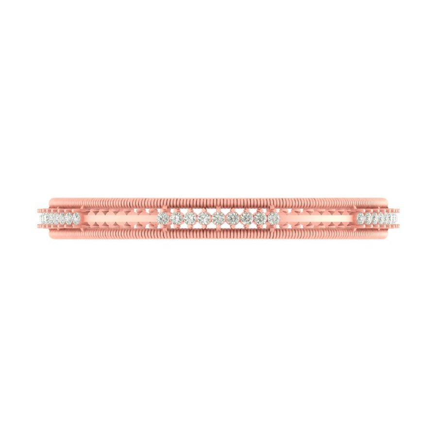Astra Double Row Flexible Diamond Bangle – 2.34 Carats