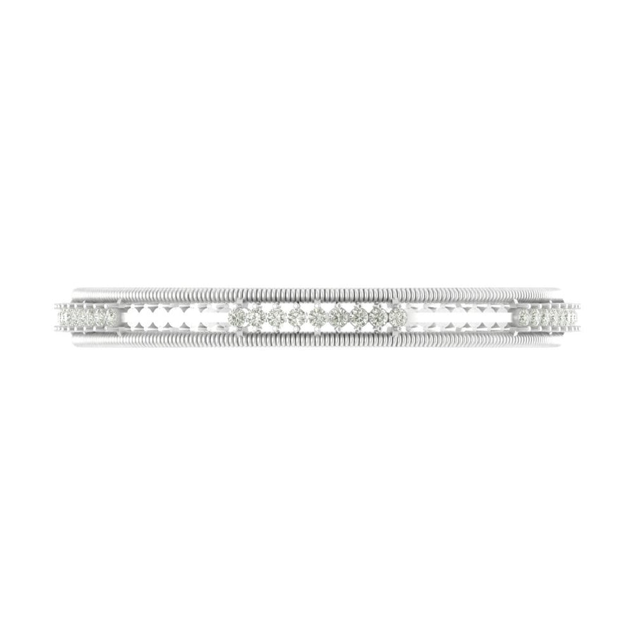 Astra Double Row Flexible Diamond Bangle – 2.34 Carats