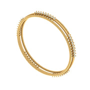 Astra Double Row Flexible Diamond Bangle – 2.34 Carats