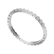 Celeste Cluster Eternity Diamond Bangle – 3.81 Carats