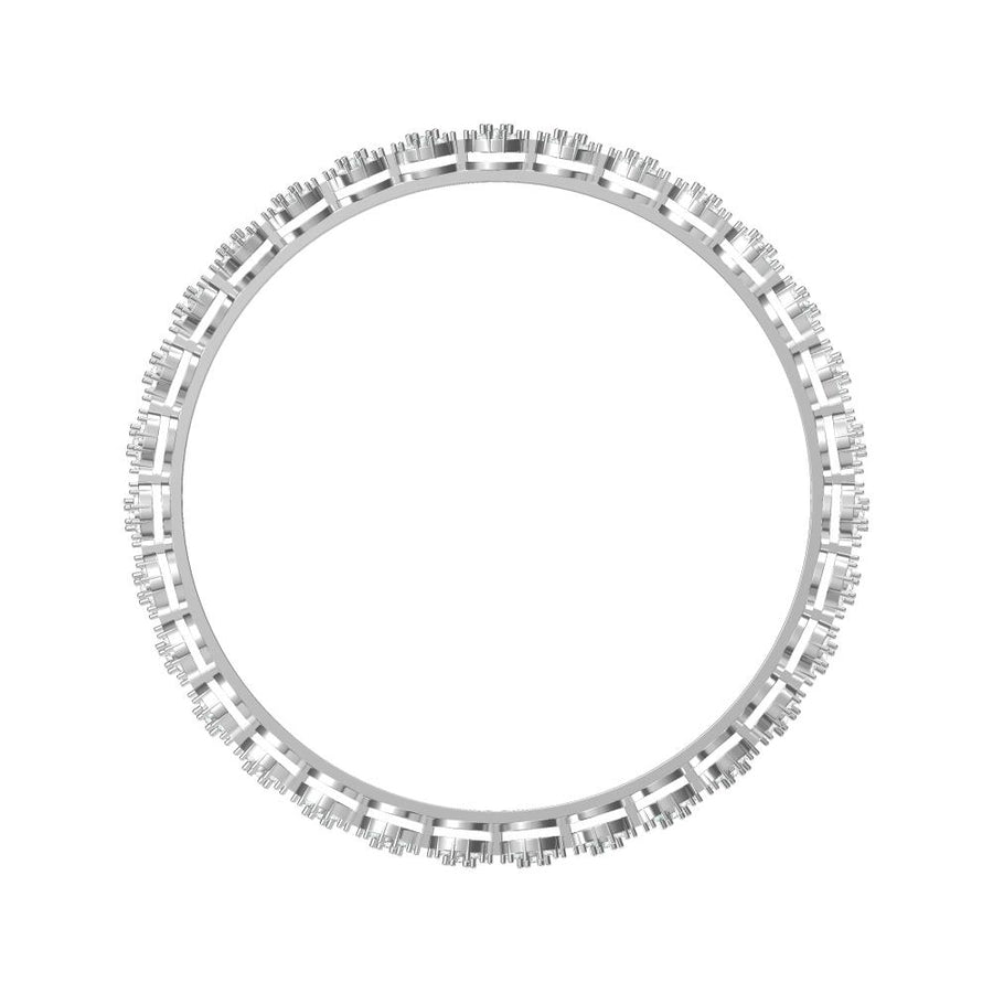 Celeste Cluster Eternity Diamond Bangle – 3.81 Carats