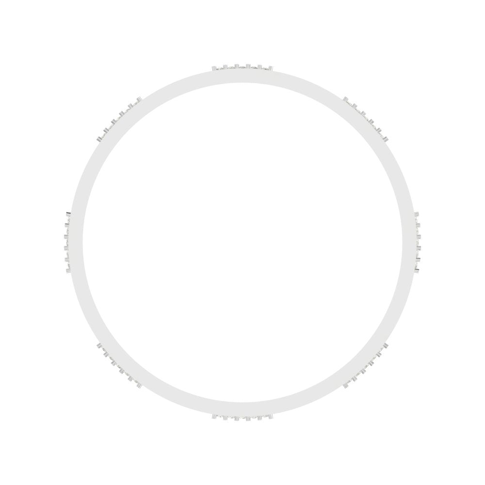 Astra – 2.32 CT Lab-Grown Diamond Designer Bangle in 14K/18K Gold