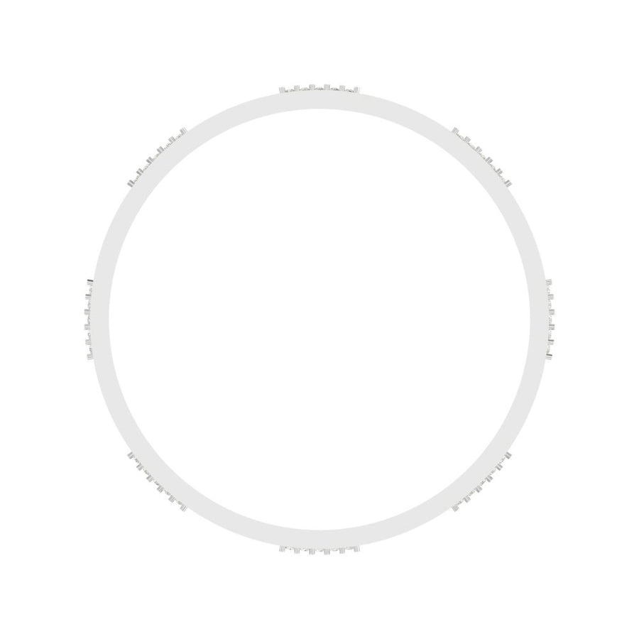 Astra – 2.32 CT Lab-Grown Diamond Designer Bangle in 14K/18K Gold