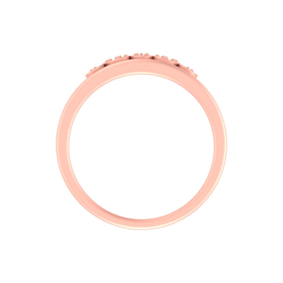 Lotus Tiara Ring – Crown-Inspired Band