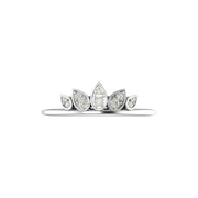 Lotus Tiara Ring – Crown-Inspired Band