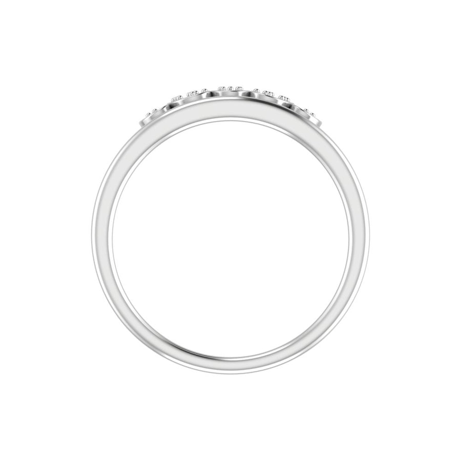 Lotus Tiara Ring – Crown-Inspired Band