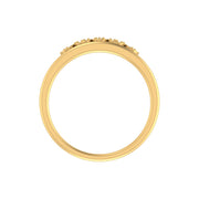 Lotus Tiara Ring – Crown-Inspired Band