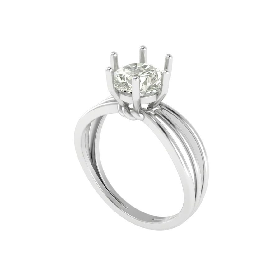 Celeste Solitaire Ring – 1.55 ct Lab Grown Diamond in Yellow or White Gold