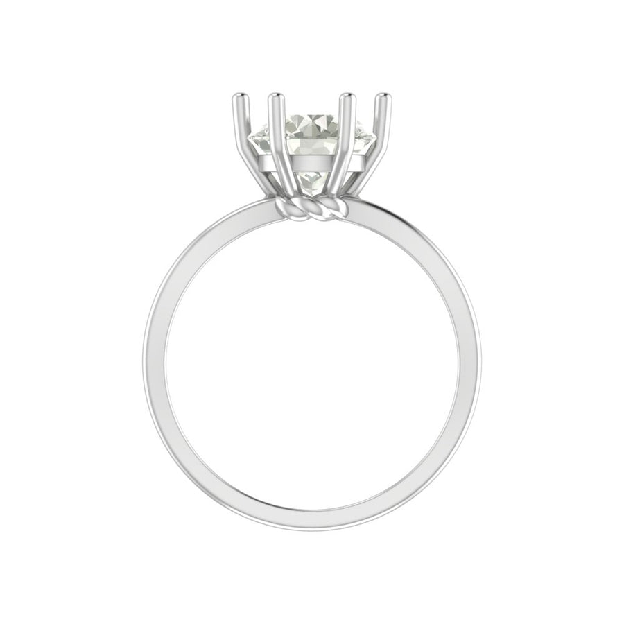 Celeste Solitaire Ring – 1.55 ct Lab Grown Diamond in Yellow or White Gold