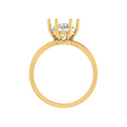 Celeste Solitaire Ring – 1.55 ct Lab Grown Diamond in Yellow or White Gold