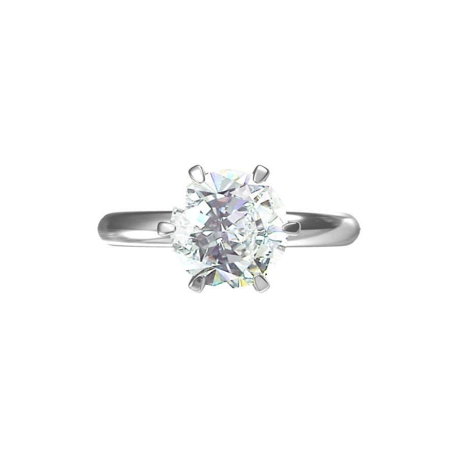 Celeste Solitaire Engagement Ring – 4.04 ct