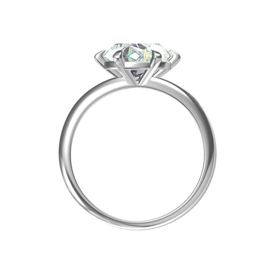 Celeste Solitaire Engagement Ring – 4.04 ct