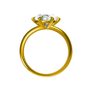 Celeste Solitaire Engagement Ring – 4.04 ct