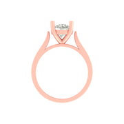 Classic 1.50 Carat Lab Grown Round Diamond Solitaire Ring in Gold