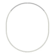 Elegant Dual-Tone Diamond Necklace| 10.780 carats with IGI Certified