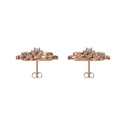 Radiant Spiral Diamond Earrings – 1.76 Carats | Lab Grown