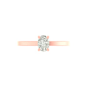 The Promise Oval Solitaire Ring – 1.00 CT
