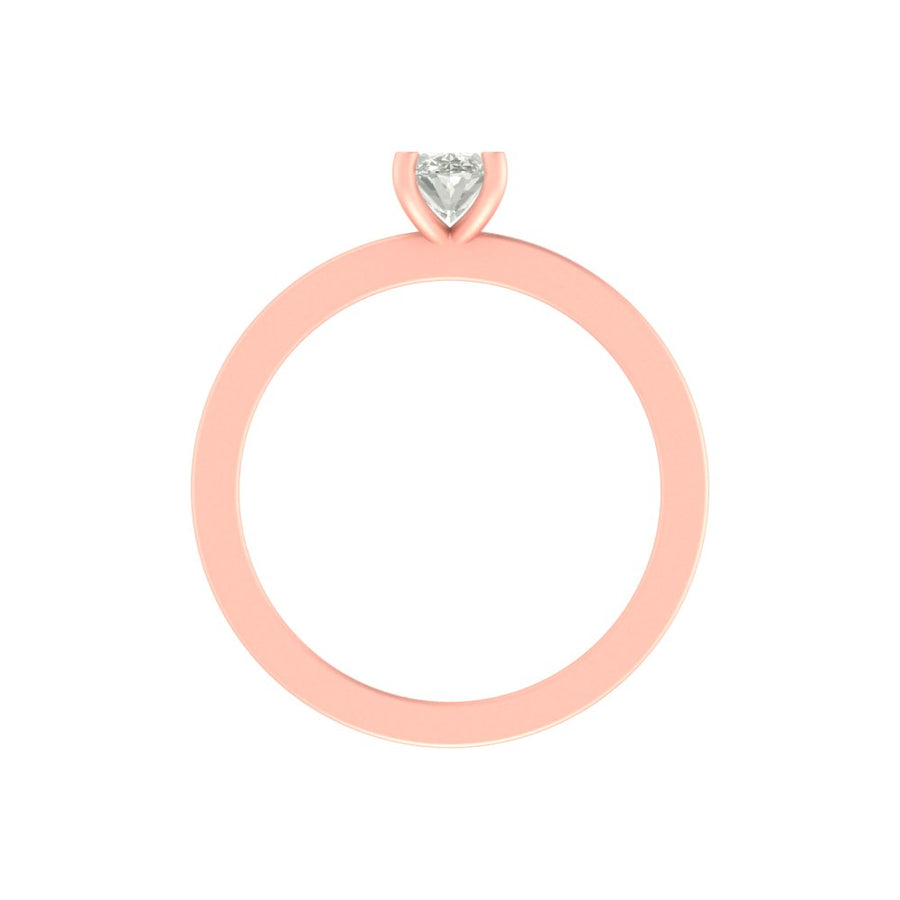 The Promise Oval Solitaire Ring – 1.00 CT