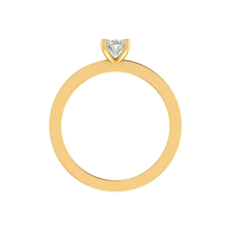 The Promise Oval Solitaire Ring – 1.00 CT