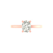 The Grace Oval Solitaire – 2.00 CT Statement Ring