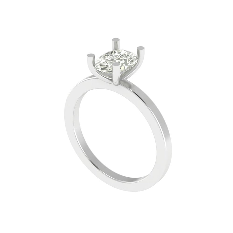 The Grace Oval Solitaire – 2.00 CT Statement Ring