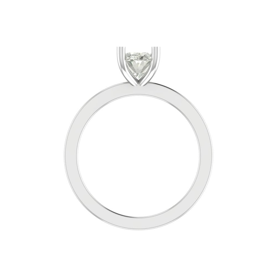 The Grace Oval Solitaire – 2.00 CT Statement Ring