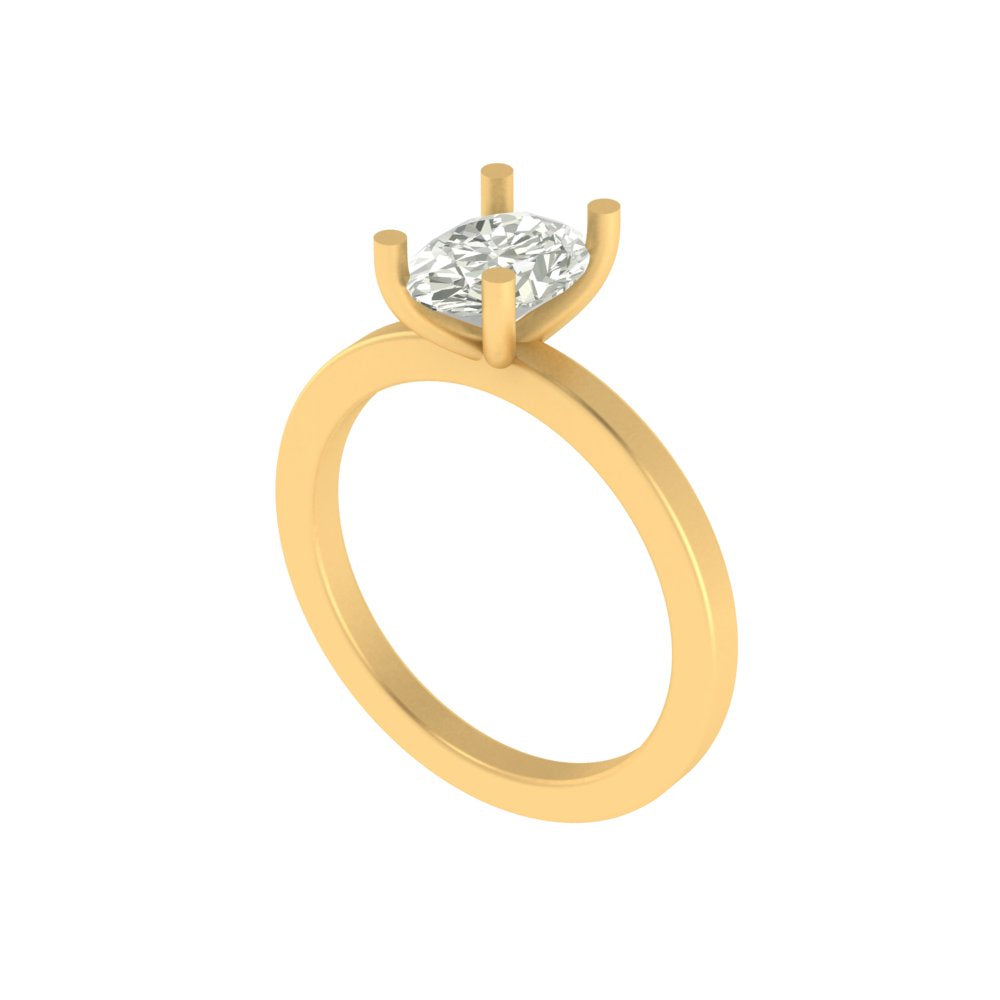 The Grace Oval Solitaire – 2.00 CT Statement Ring