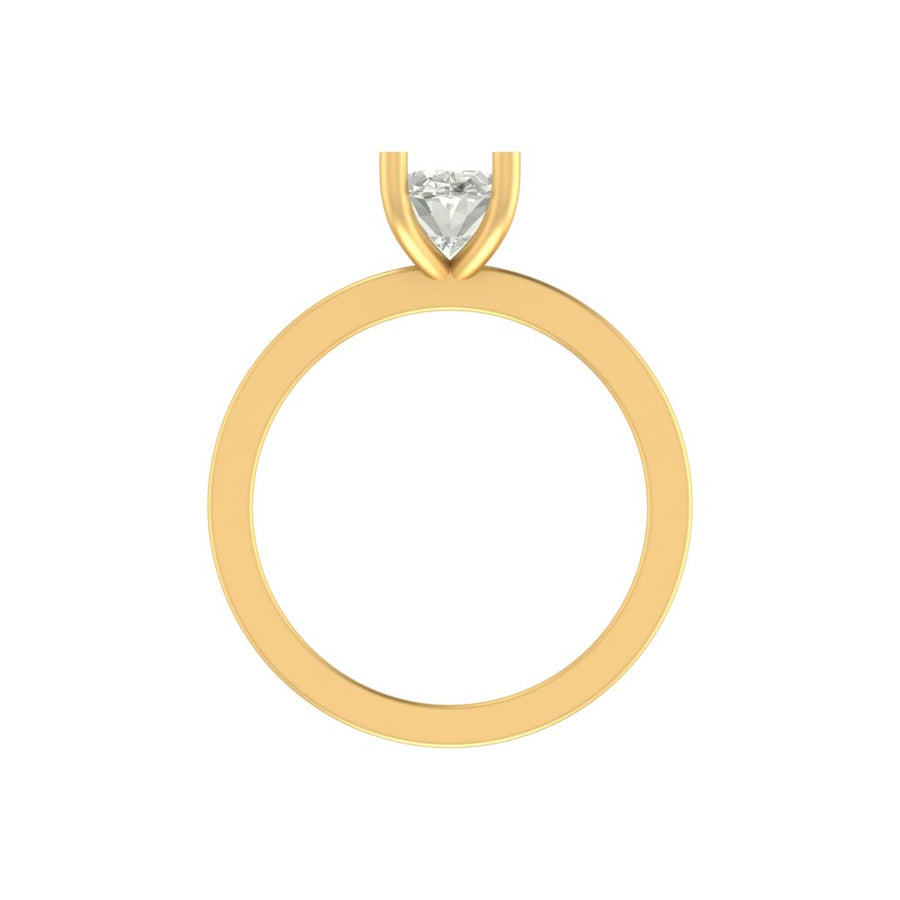 The Grace Oval Solitaire – 2.00 CT Statement Ring