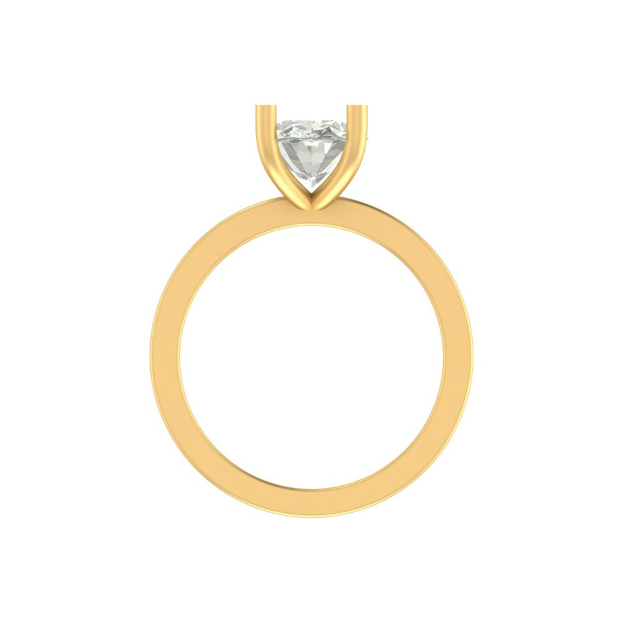 Emara 3.00 CT Oval Solitaire Ring