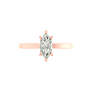 Stella Marquise Solitaire Ring - 1 Ct