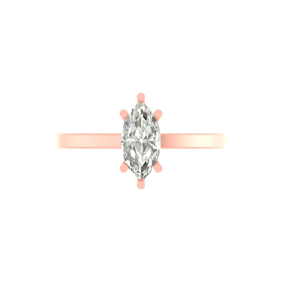 Stella Marquise Solitaire Ring - 1 Ct