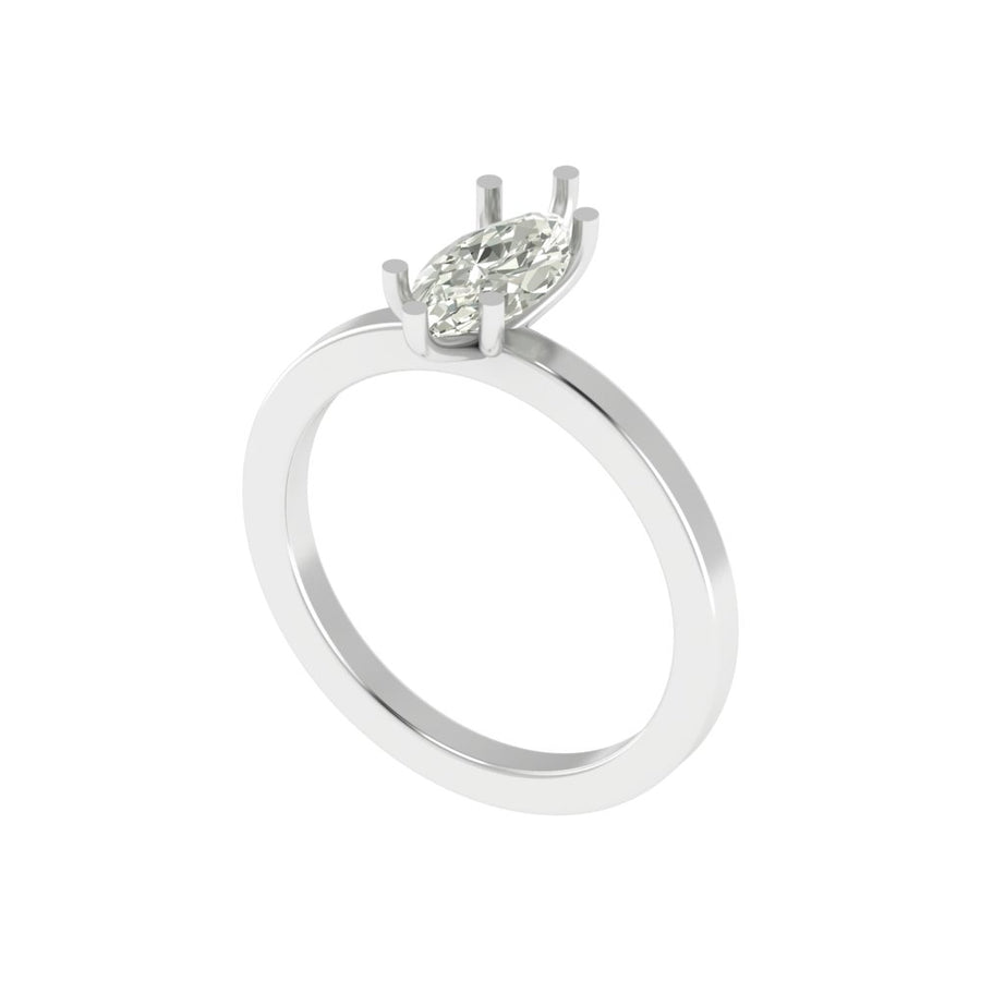 Stella Marquise Solitaire Ring - 1 Ct