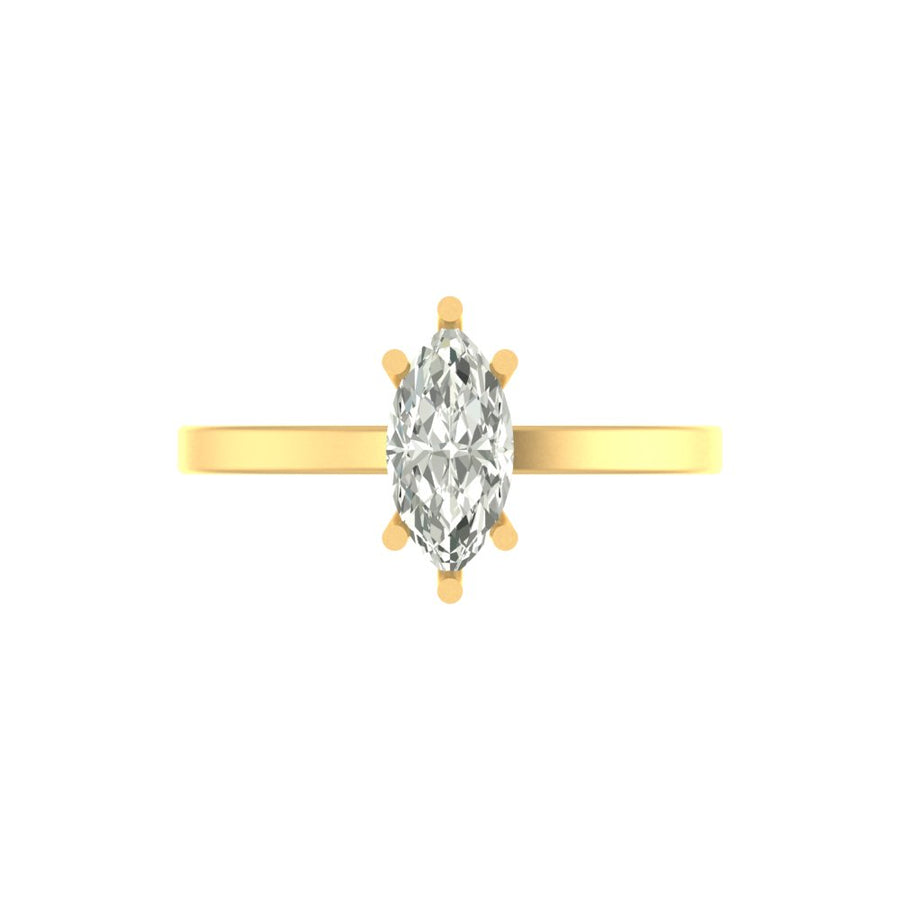 Stella Marquise Solitaire Ring - 1 Ct