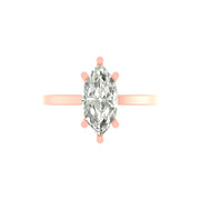 The Forever Flame Marquise Ring - 3 CT with IGI certified