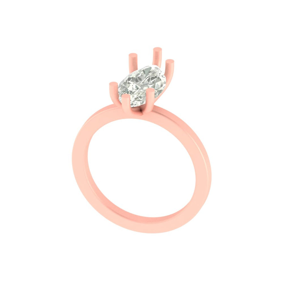 The Forever Flame Marquise Ring - 3 CT with IGI certified