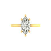 The Forever Flame Marquise Ring - 3 CT with IGI certified