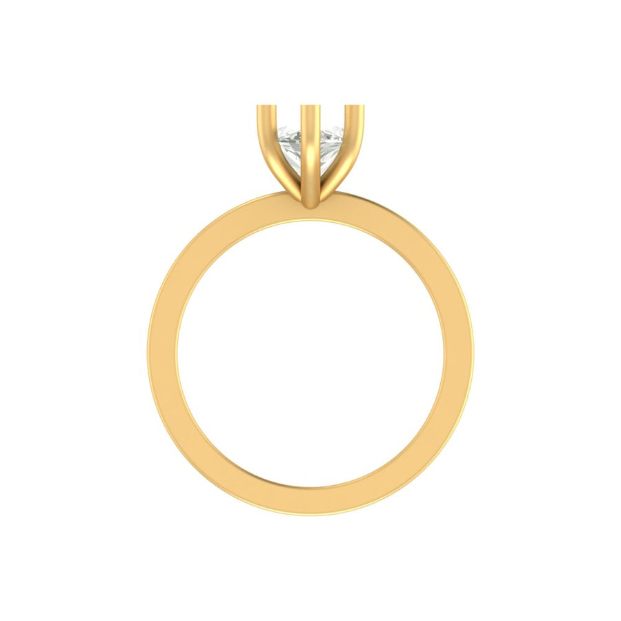 The Forever Flame Marquise Ring - 3 CT with IGI certified