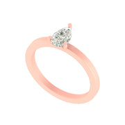The Everdrop Pear Solitaire Ring - 1 Ct