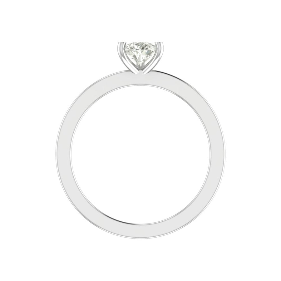 The Everdrop Pear Solitaire Ring - 1 Ct