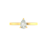 The Everdrop Pear Solitaire Ring - 1 Ct