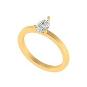 The Everdrop Pear Solitaire Ring - 1 Ct