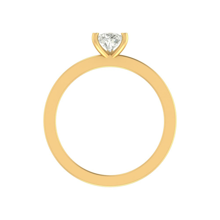 The Everdrop Pear Solitaire Ring - 1 Ct