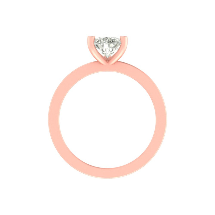 The Keepsake Pear Solitaire Ring - 2 CT